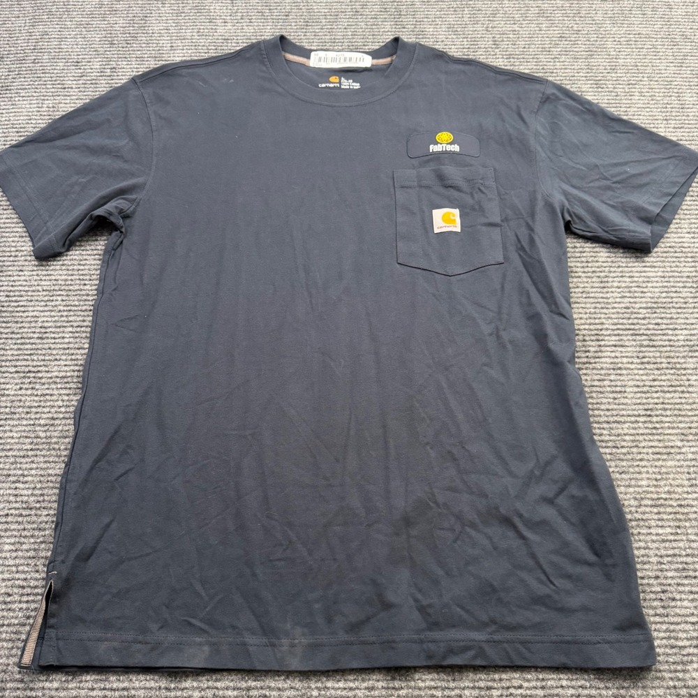 Carhartt Pocket Tee T Shirt Men's Size XL Dark Gray Short‎ Sleeve Cotton Comfort